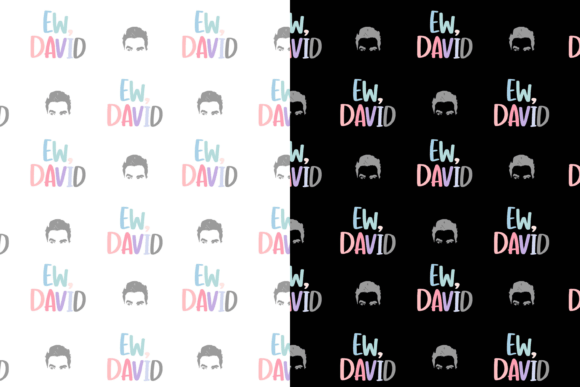 3 Ew, David Seamless Patterns