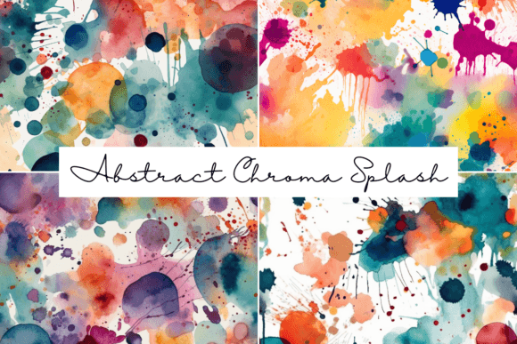 Abstract Chroma Seamless Patterns: A Splash of Color in Design and Creativity