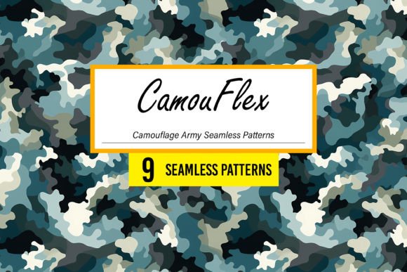 CamouFlex - Camouflage Army Patterns: A Versatile Tool for Creative Projects