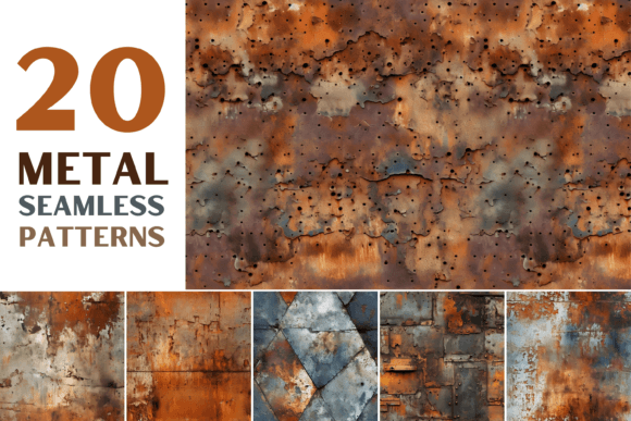 Metal Seamless Patterns: Elevating Creativity with Strategic Design Elements