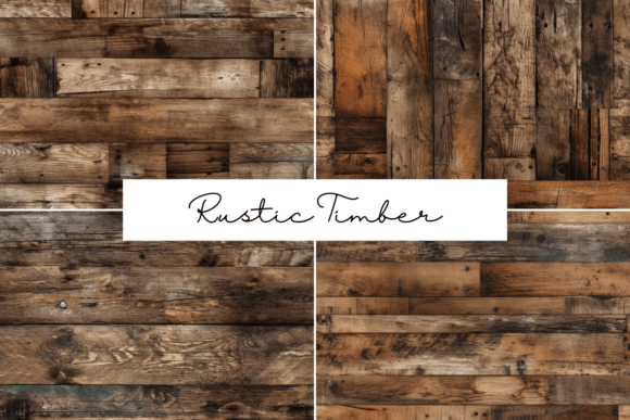 Rustic Timber Seamless Patterns: A Natural Choice for Authentic Design