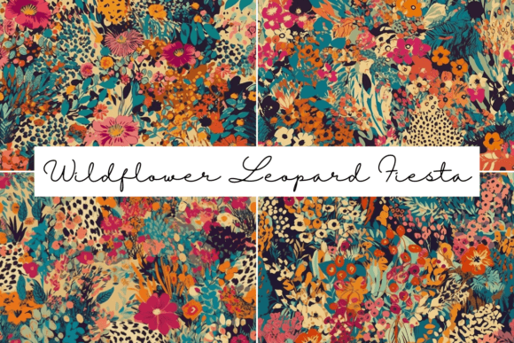 Wildflower Leopard Fiesta Patterns